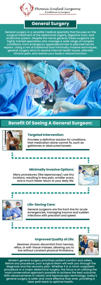 At Phoenix Unified Surgeons, we believe in making healthcare as accessible and convenient as possible. Whether you need a consultation, follow-up, or specialized treatment, scheduling an appointment with Dr. Debora MD, MBA, FACS, FASCRS, and our professional team is quick and easy. We provide flexible appointment options to ensure your needs are addressed with the utmost care and attention. For more information, please contact us or book your appointment online. Our office is conveniently located at 20333 N 19th Avenue, Ste 230 Phoenix, AZ 85027